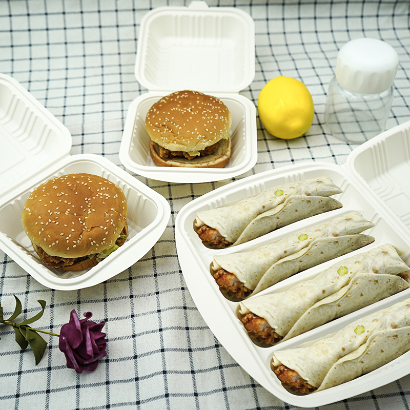 玉米淀粉汉堡盒